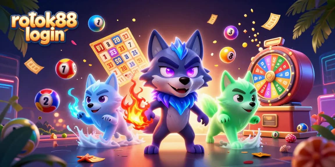 Engage in exciting gameplay with rokok88 login and discover colorful lottery balls and prizes.