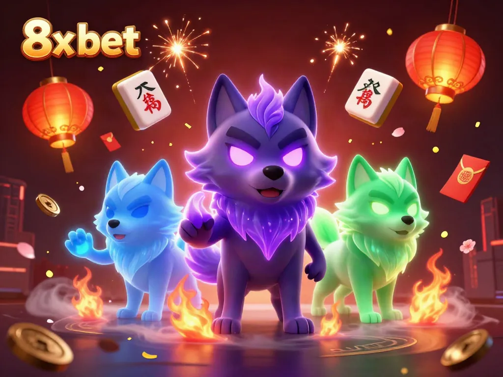 Experience thrill and excitement with 8x bet, showcasing vibrant casino elements and dynamic characters in an immersive game setting.