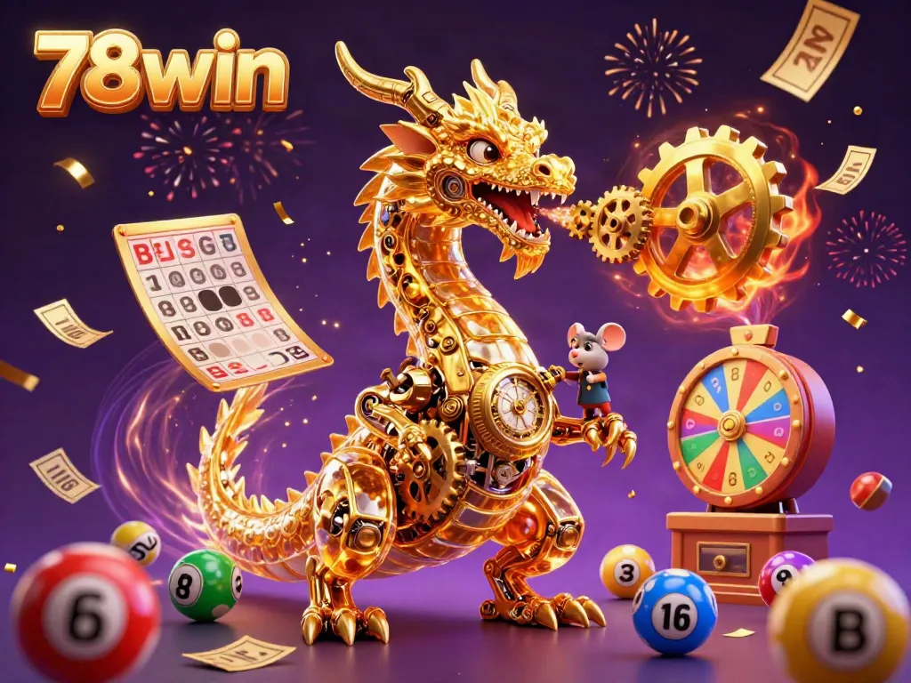 Experience thrilling gameplay at 78win with dynamic lottery elements and a magical atmosphere.