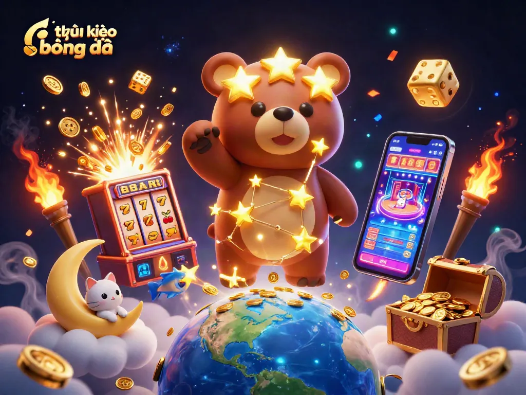 Engage in thrilling tỷ lệ kèo bóng đá action with captivating casino themes and vibrant characters.