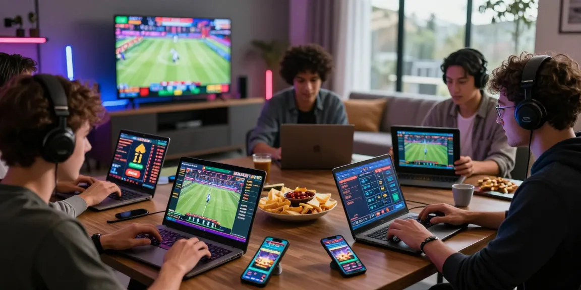 LUCK8 engaging online gaming environment with players immersed in sports betting and casino games.