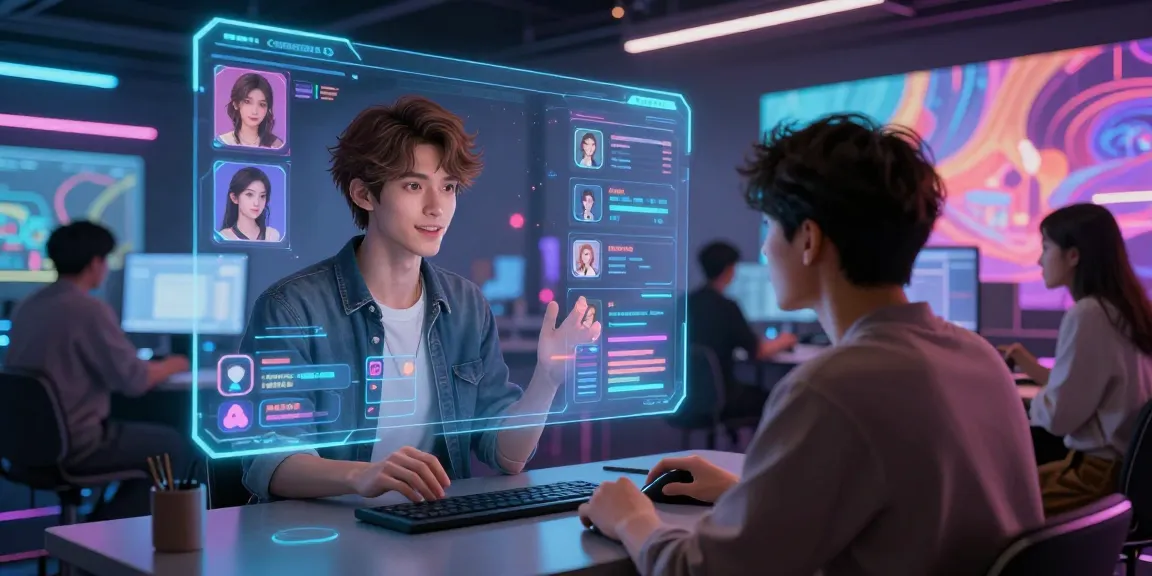 Engaging character ai nsfw experience with customizable avatars in a virtual roleplay setting.