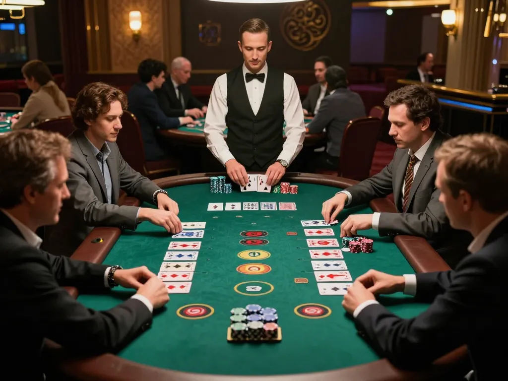 Experience exciting gameplay at 789win vip blackjack table with players making strategic bets.