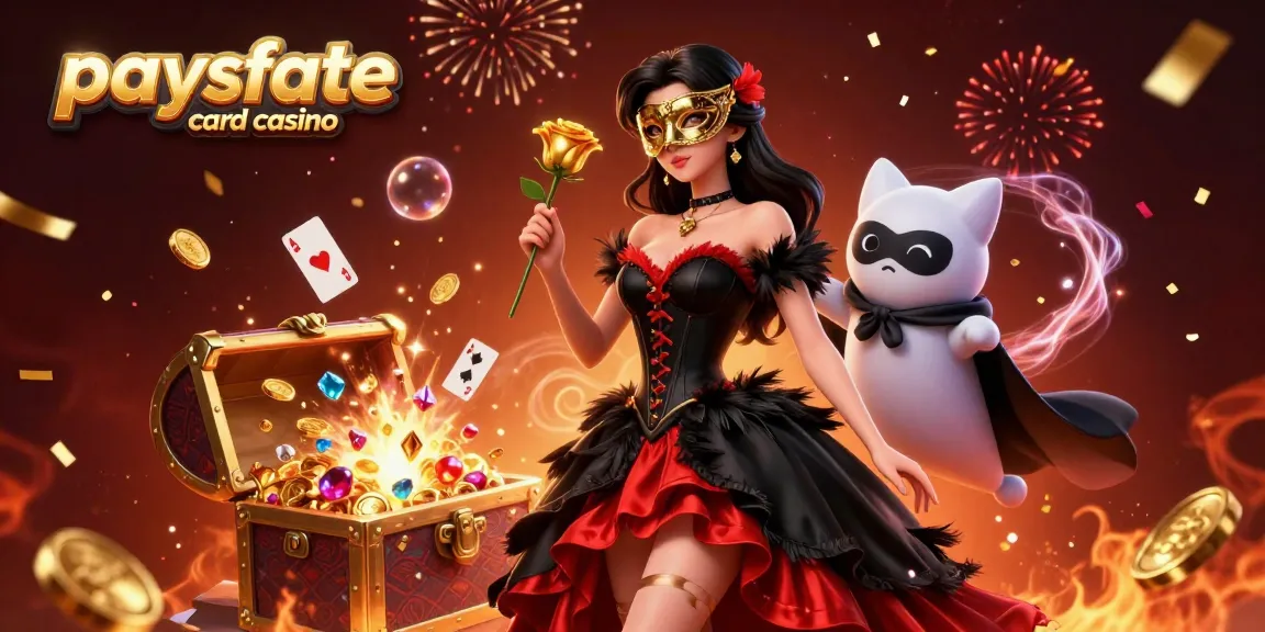 Erleben Sie die Aufregung in einem Paysafe Card Casino mit glamourösem Ambiente, vielfältigen Spielelementen und lebendigen Farben.