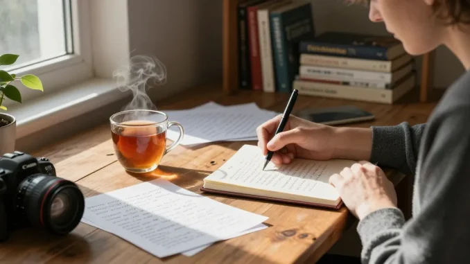 Authentic writing moment reflecting on life's challenges at https://rokok88game.com, showcasing personal stories and emotions.