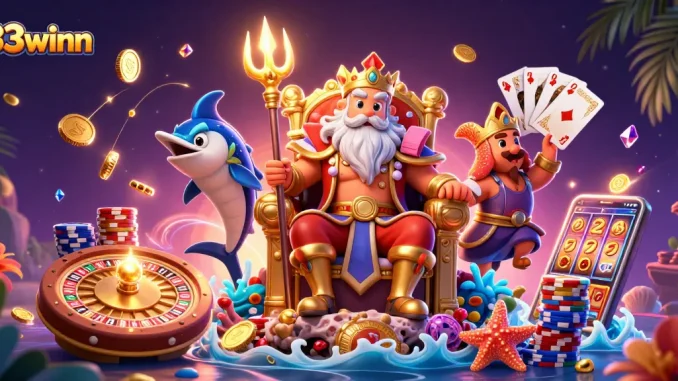 Experience thrilling gameplay with 33winn through exciting casino elements and vibrant graphics.