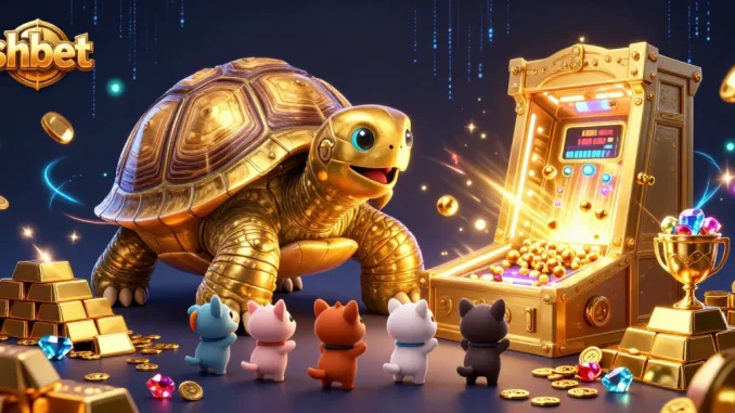 Experience the thrill of shbet with colorful casino-themed games and golden treasures!
