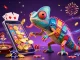 Experience excitement at trang chủ red88 with vibrant 3D casino illustrations featuring a colorful chameleon and slot games.