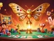Bet on winning strategies at U888 com, featuring a vibrant 3D casino scene with poker elements.