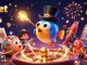 Engage with f8bet's thrilling casino experience featuring colorful characters and dynamic gameplay elements.