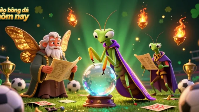 Engaging kèo bóng đá hôm nay promotion showcasing energetic characters immersed in sports betting.