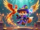 Kuwin invites players to experience thrilling slot adventures with a mystical wizard fox in a vibrant casino scene