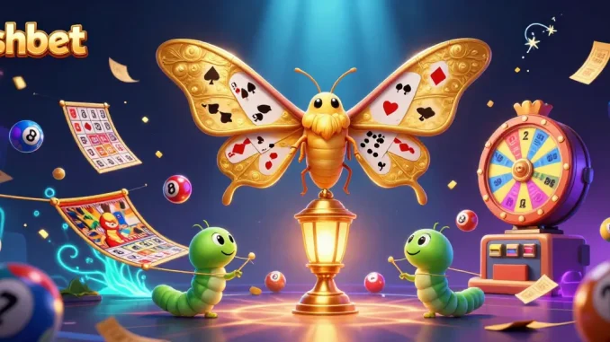 Experience shbet with a vibrant 3D illustration showcasing exciting lottery elements and casino themes.
